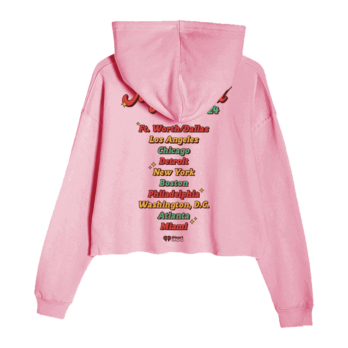 Jingle Ball 24 Crop Hoodie