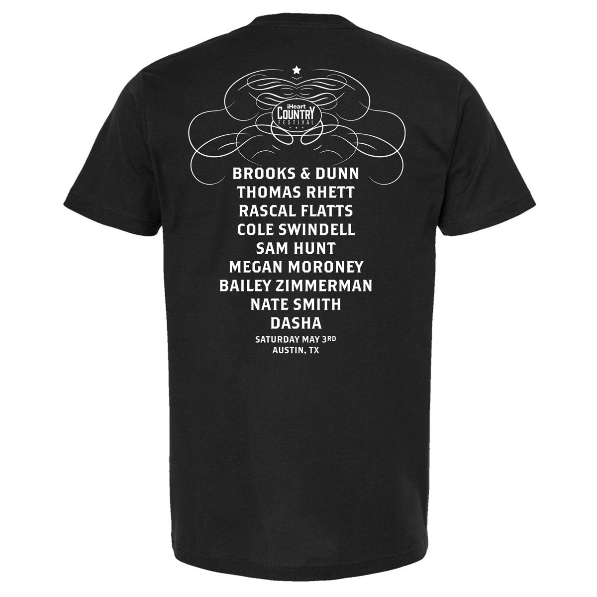 iHeartCountry Festival 2025 Skyline T-Shirt