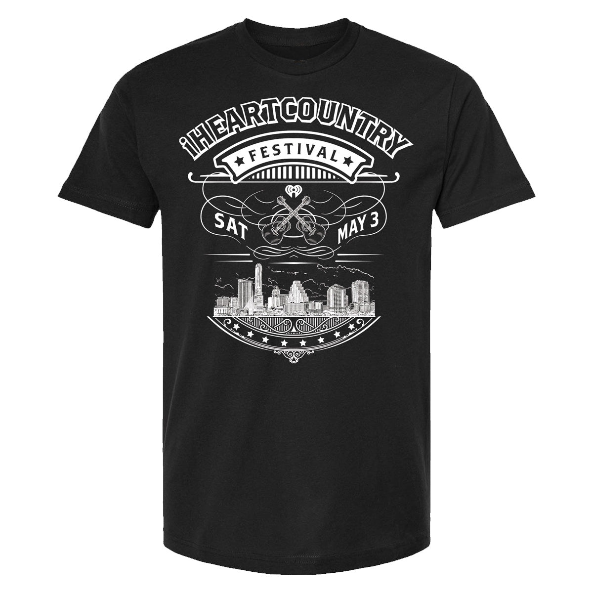 iHeartCountry Festival 2025 Skyline T-Shirt