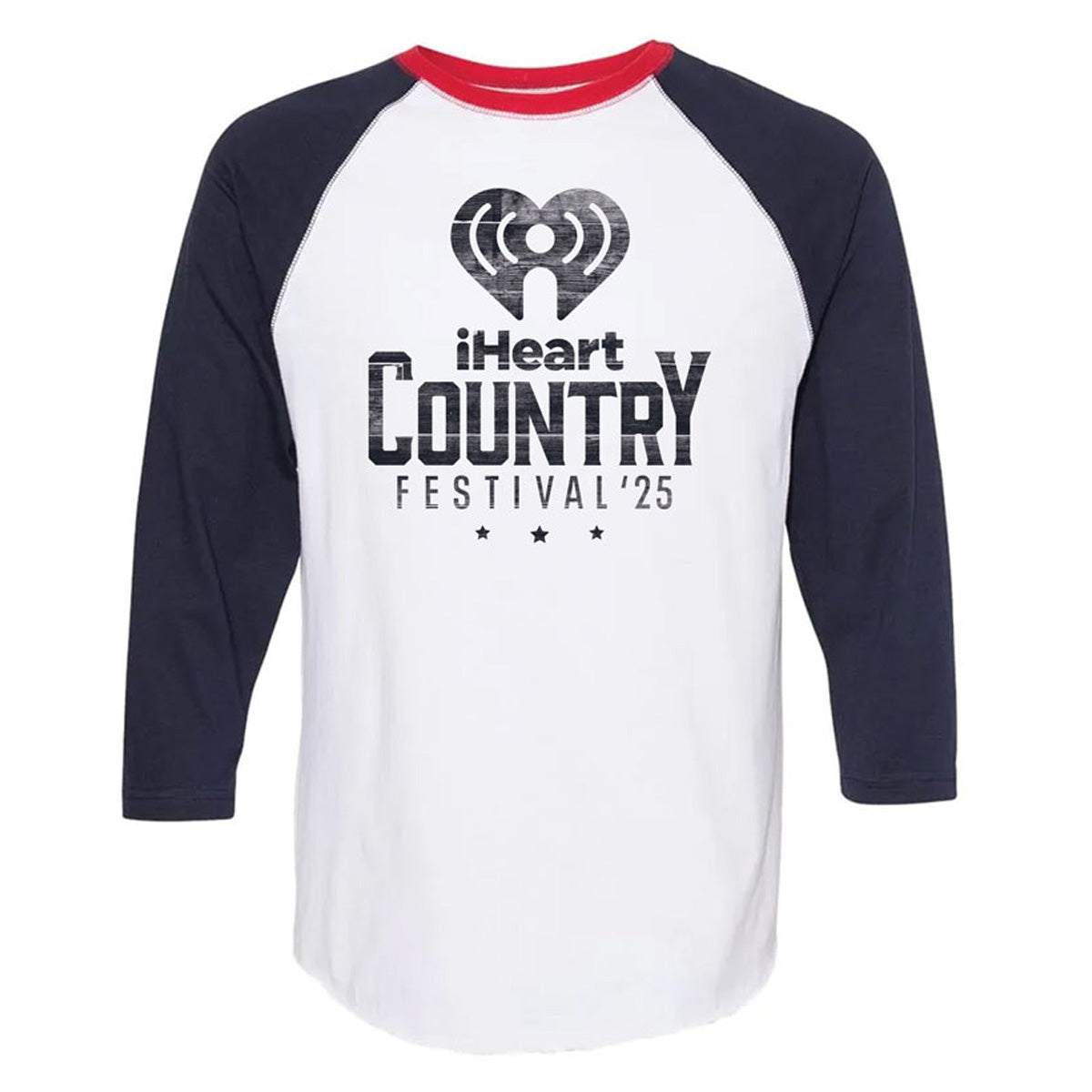 iHeartCountry Festival 2025 Logo Raglan T-Shirt