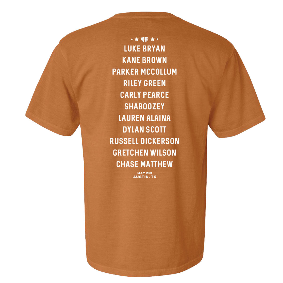 iHeartCountry Festival 2026 Event T-Shirt