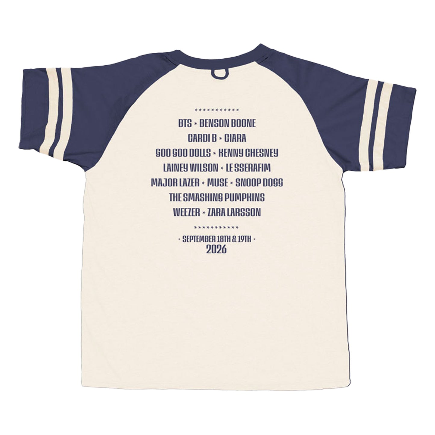 iHeart Music Festival Vegas 2026 CAMP Lineup T-Shirt