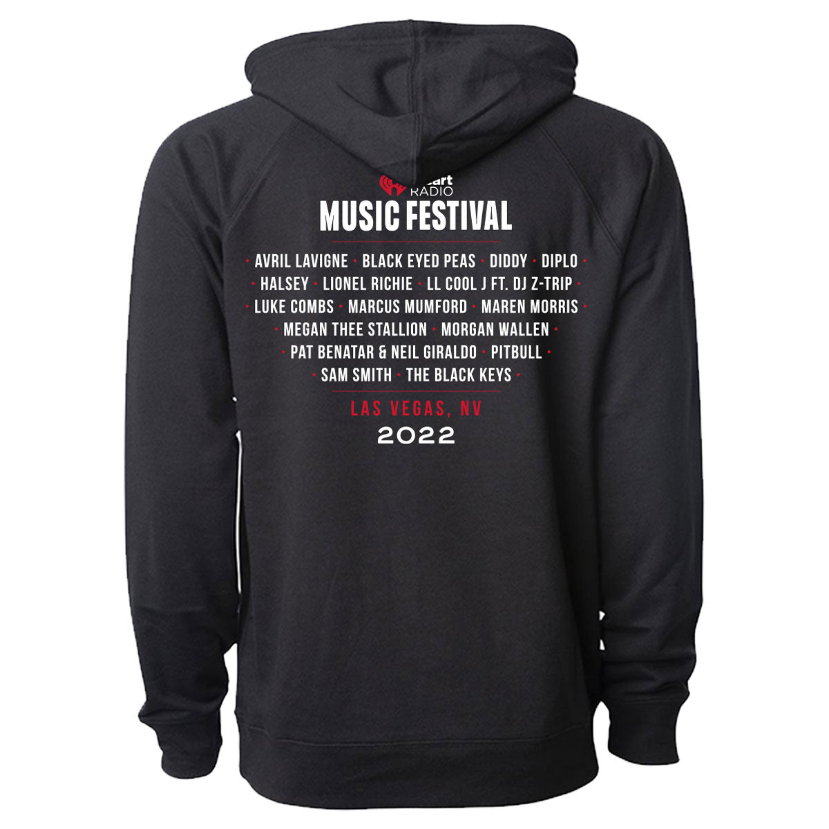 iHeart Radio Music Festival Vegas 2022 Poker Chip Pullover Hoodie