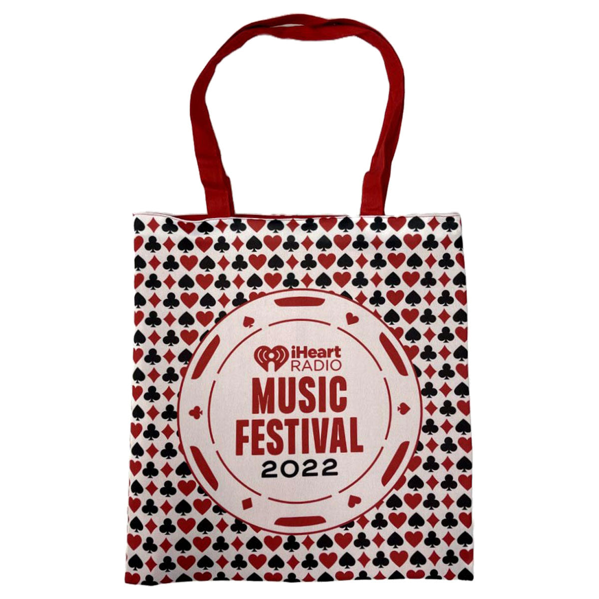 iHeart Radio Music Festival Vegas 2022 Poker Chip Tote Bag