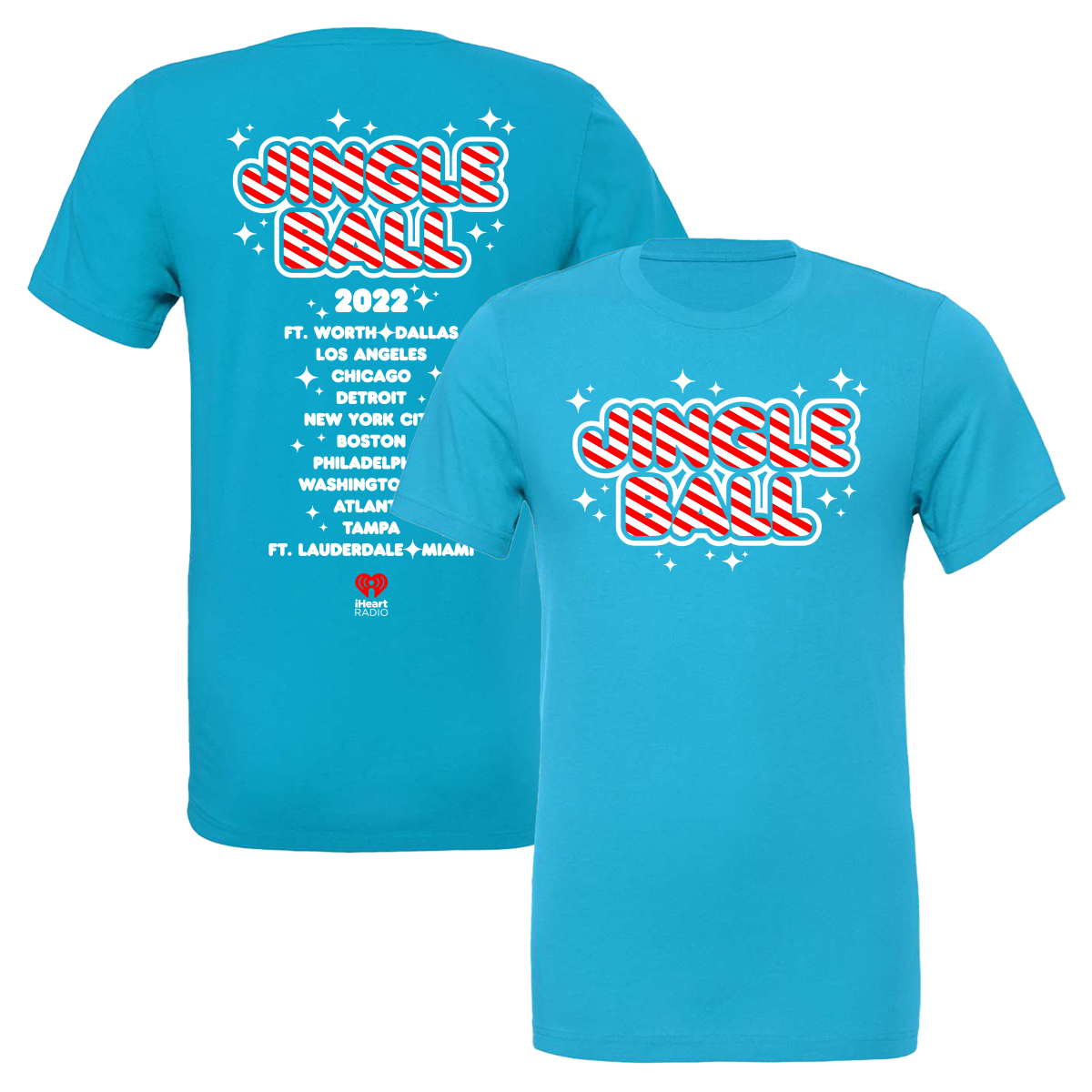Jingle Ball 22 Candy Cane T-Shirt