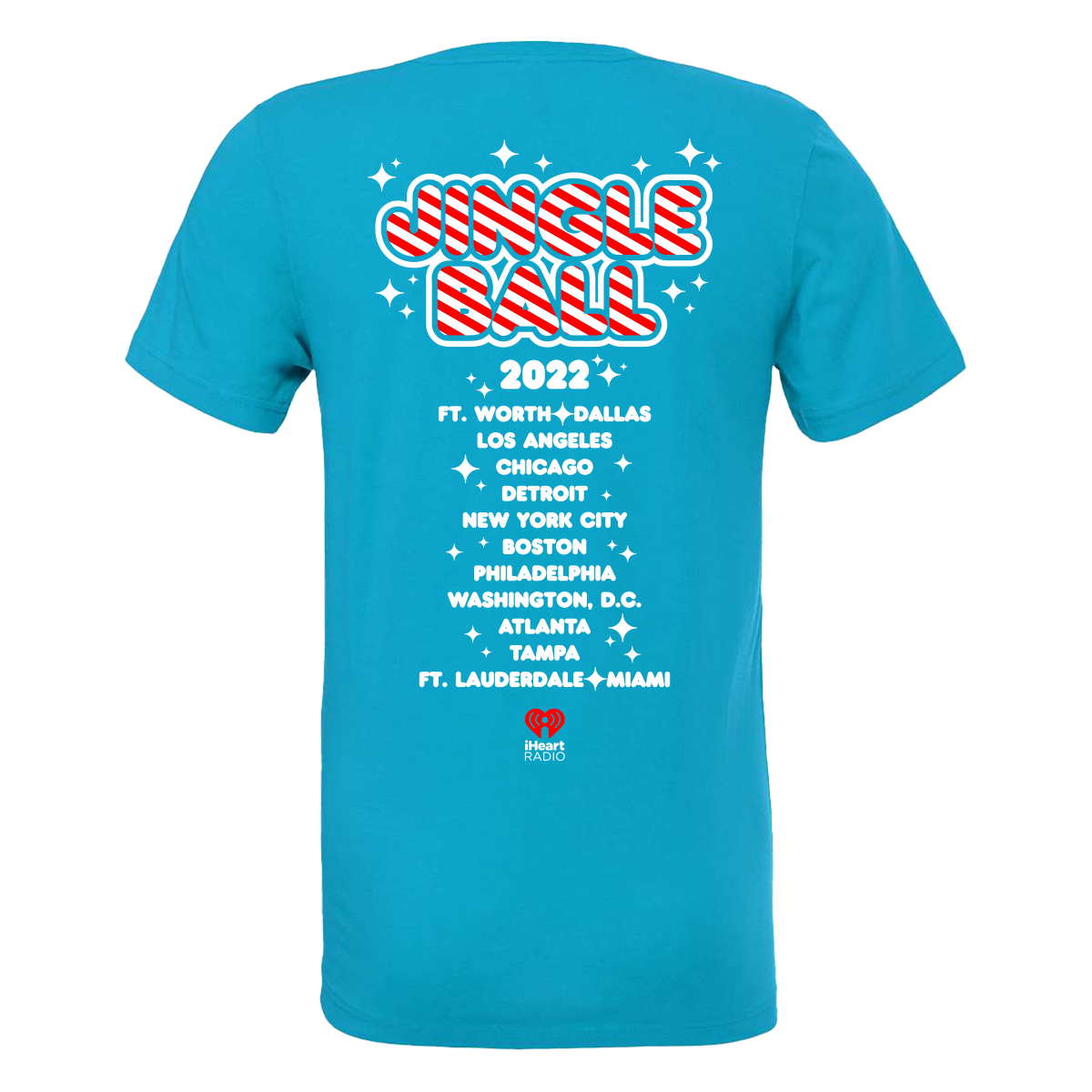 Jingle Ball 22 Candy Cane T-Shirt