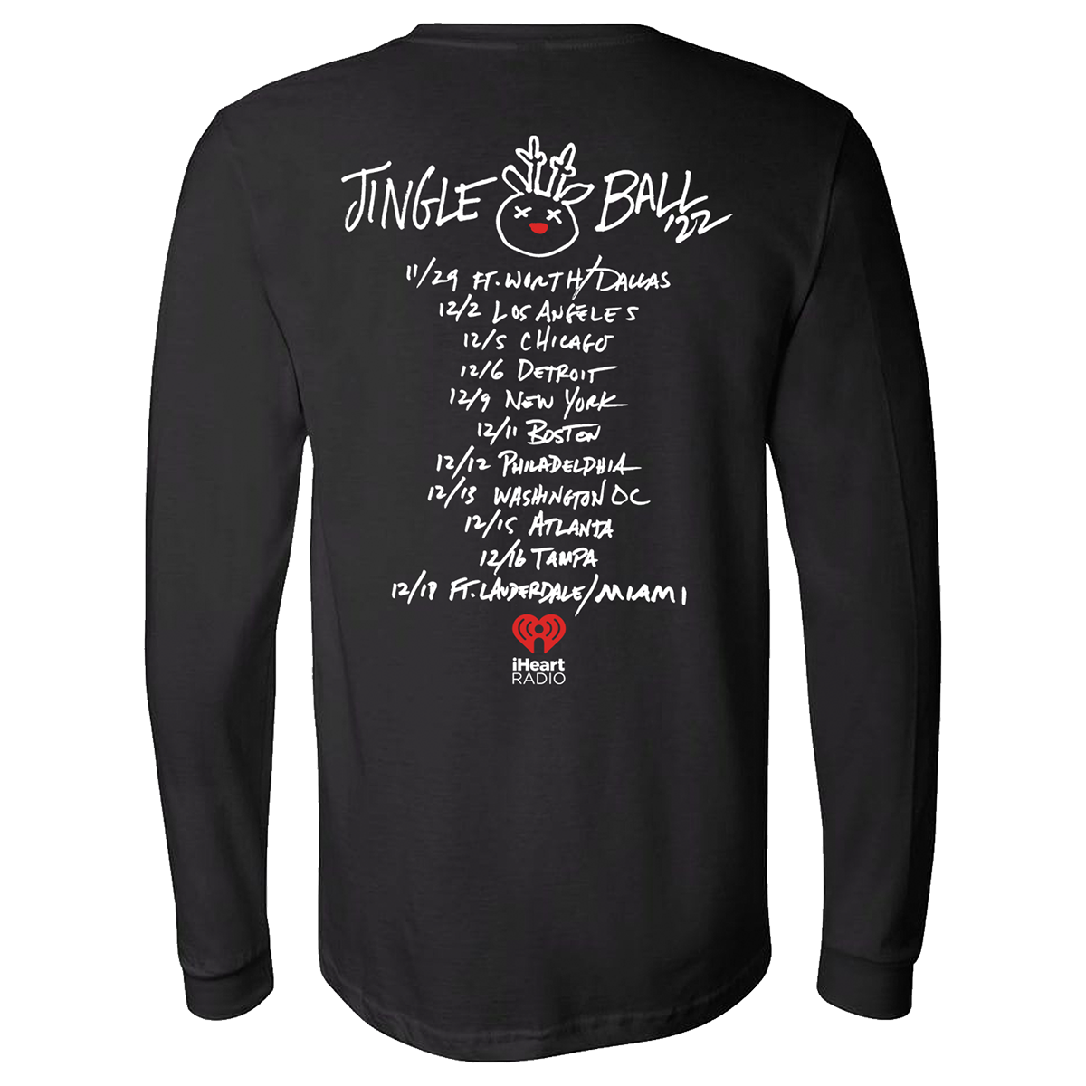 Jingle Ball 22 Scrawl Longsleeve