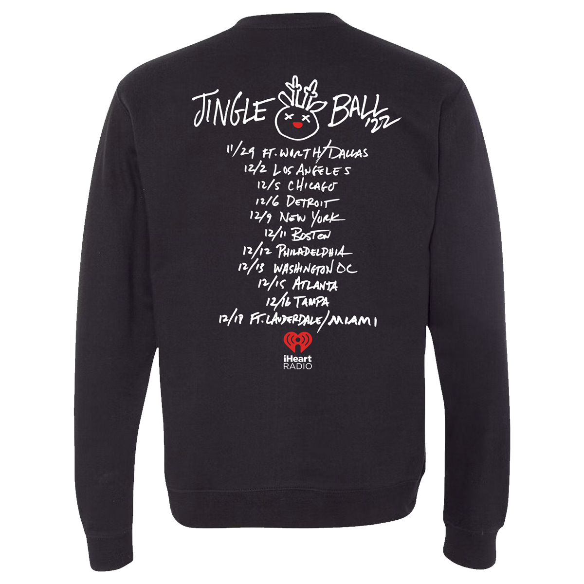 Jingle Ball 22 Scrawl Crewneck