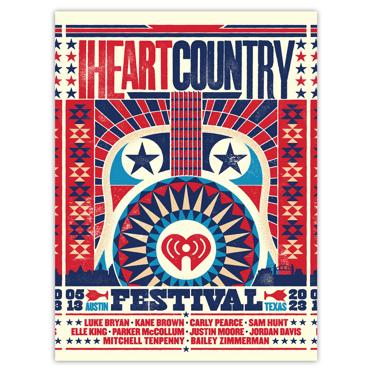 iHeartCountry Festival 23 Poster