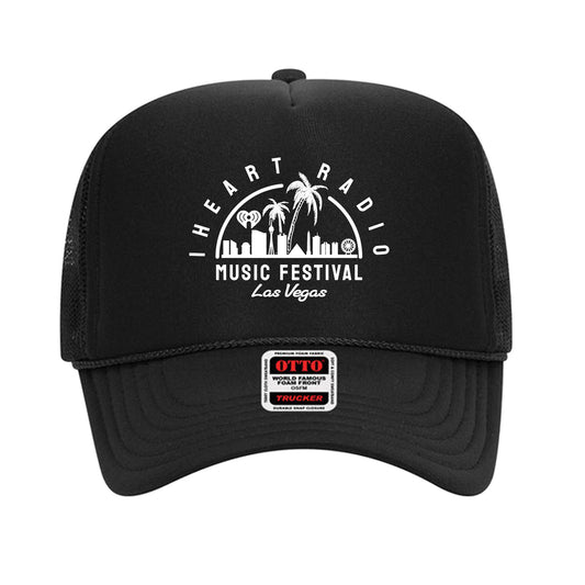 iHeart Radio Music Festival Vegas 2024 Cityscape Black Trucker Hat