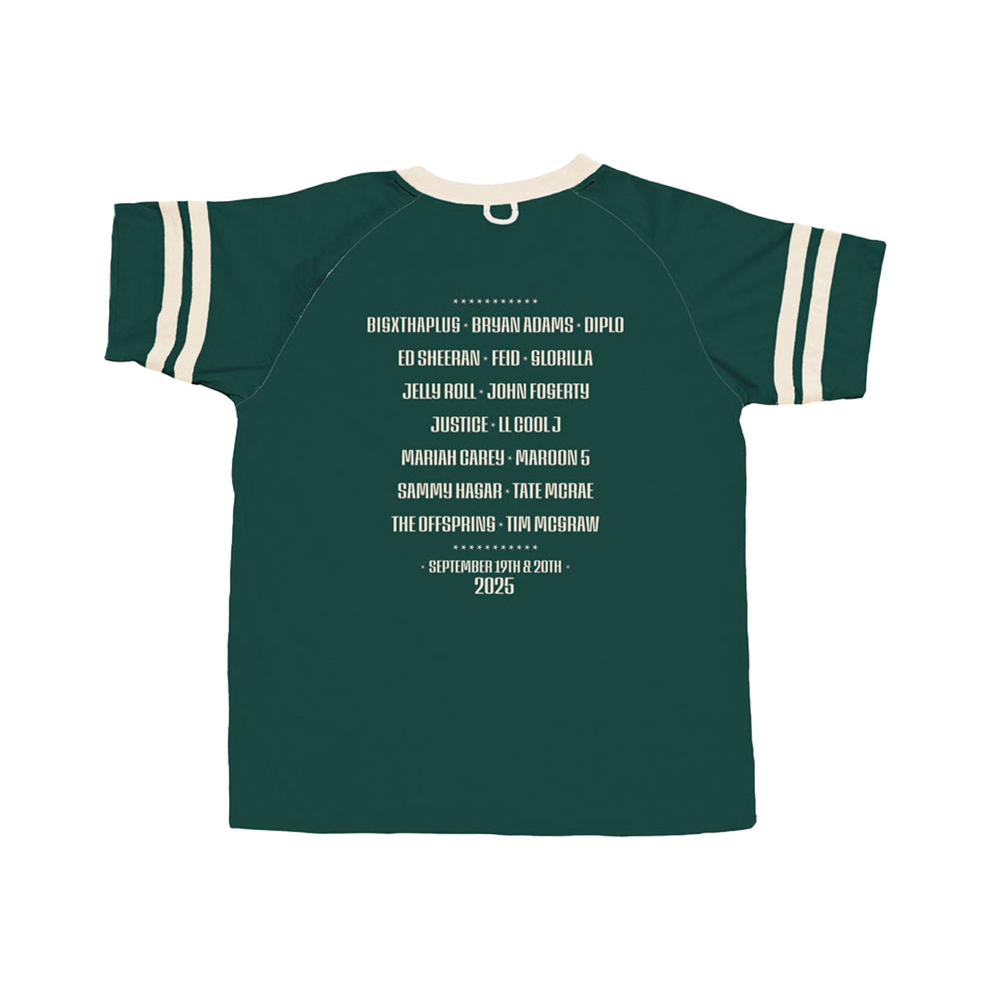iHeart Music Festival Vegas 2025 Lineup T-Shirt