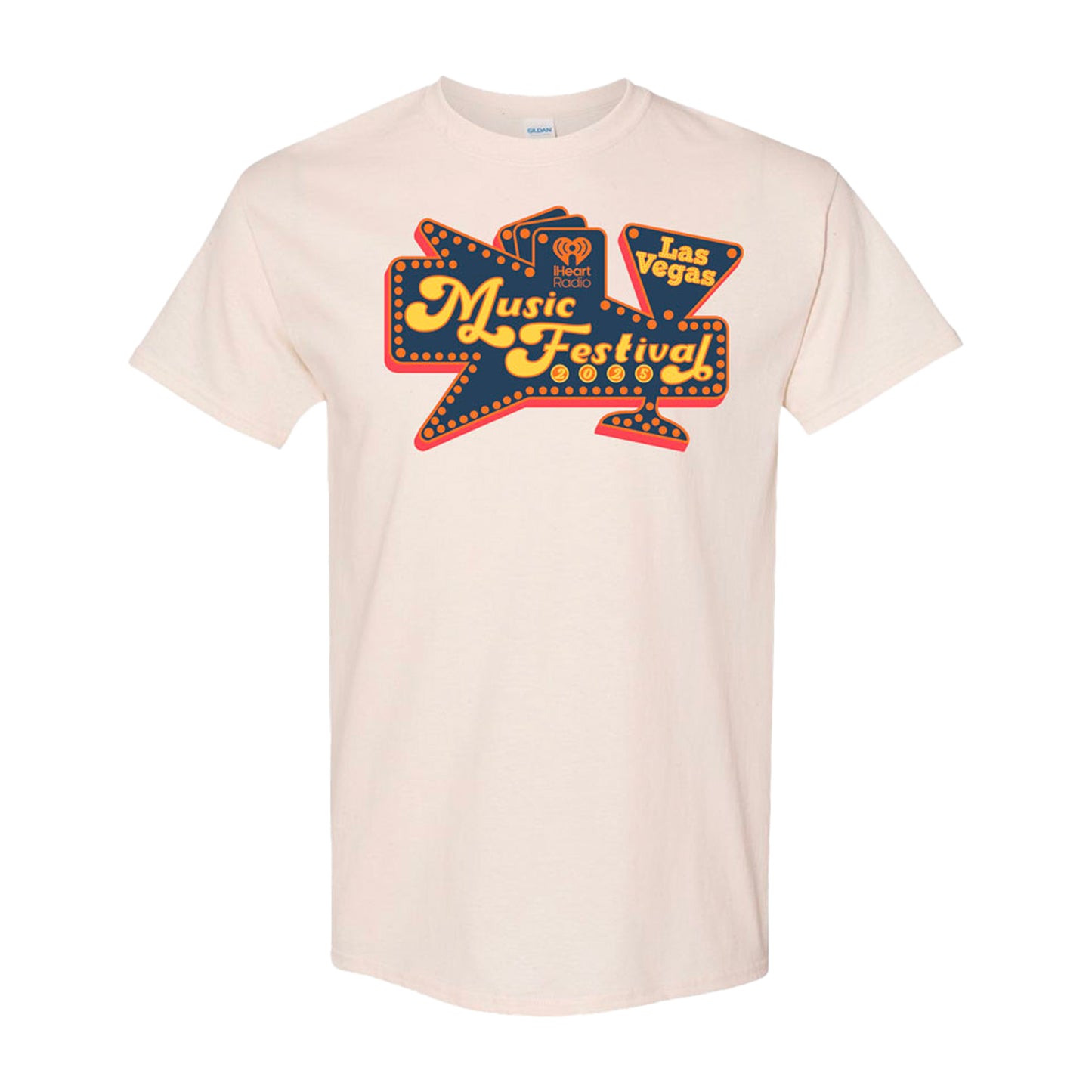 iHeart Music Festival Vegas 2025 Classic Signs T-Shirt