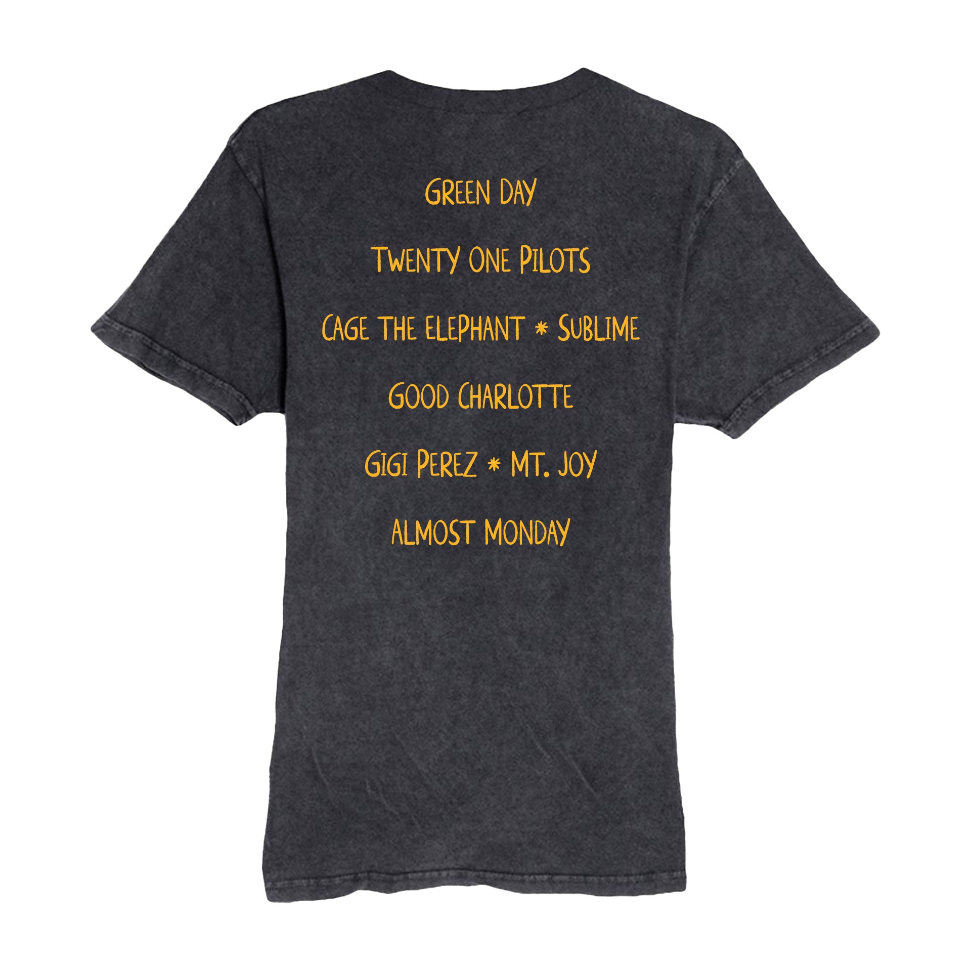 ALTer Ego 2026 Yellow Text Logo T-Shirt – iHeart Online Store