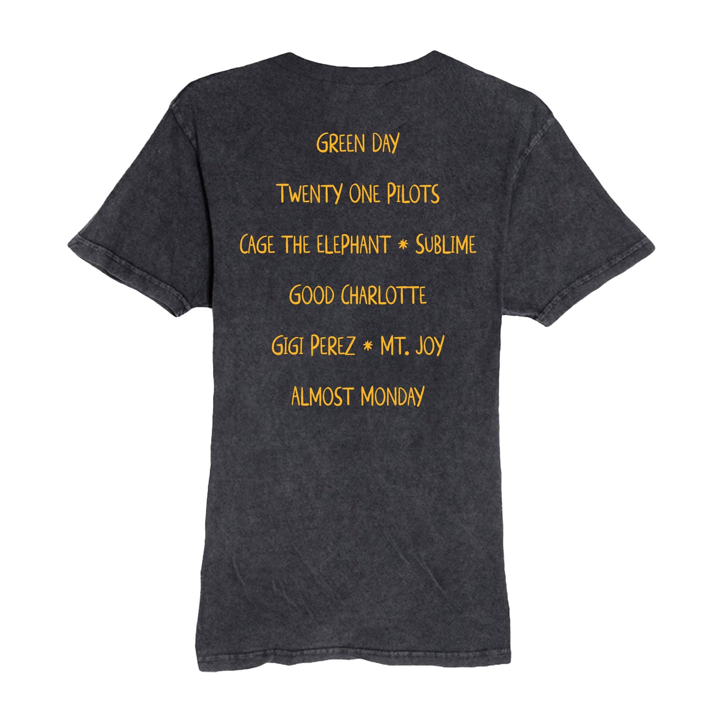 ALTer Ego 2026 Yellow Text Logo T-Shirt