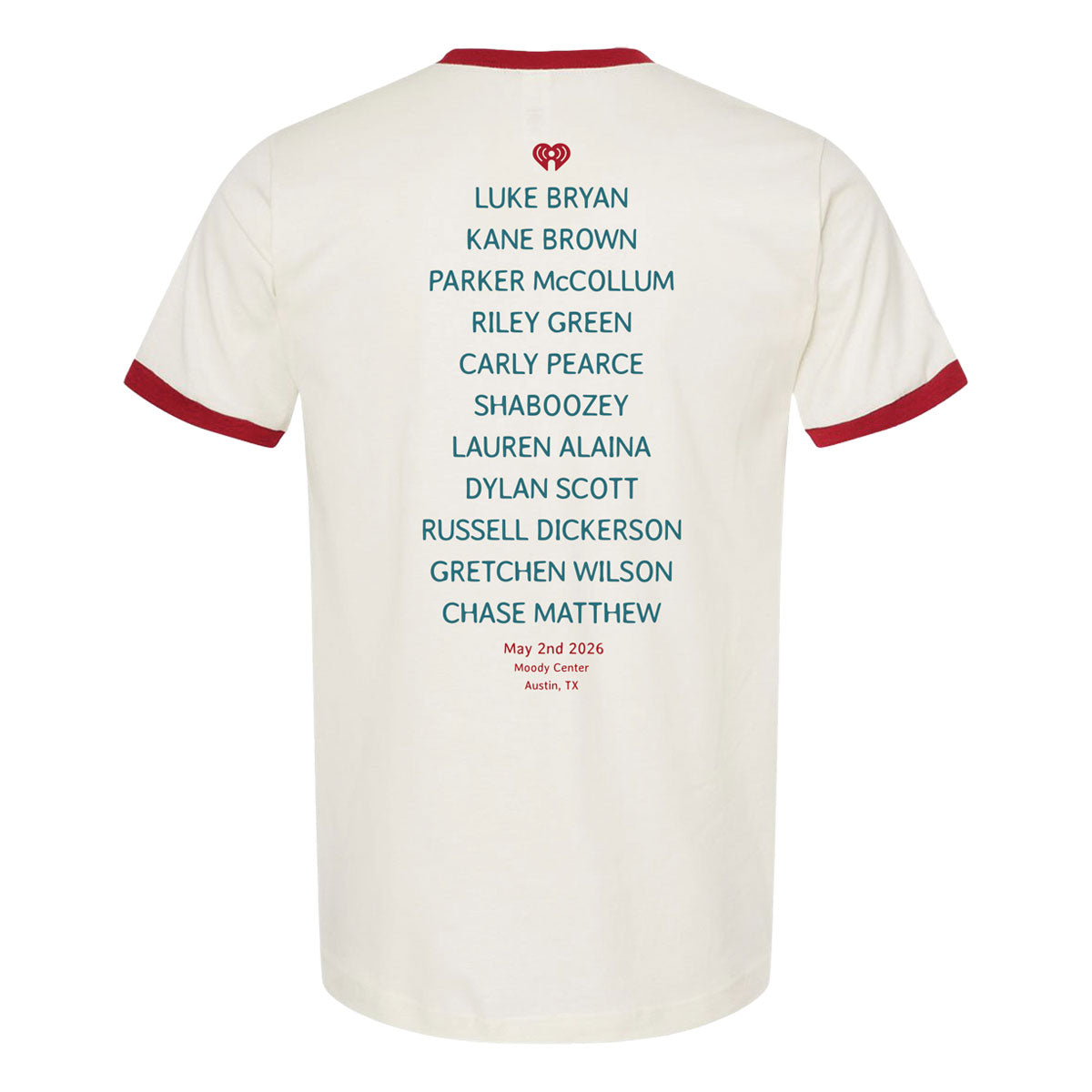 iHeartCountry Festival 2026 Camp Ringer T-Shirt