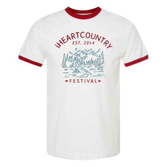 iHeartCountry Festival 2026 Camp Ringer T-Shirt