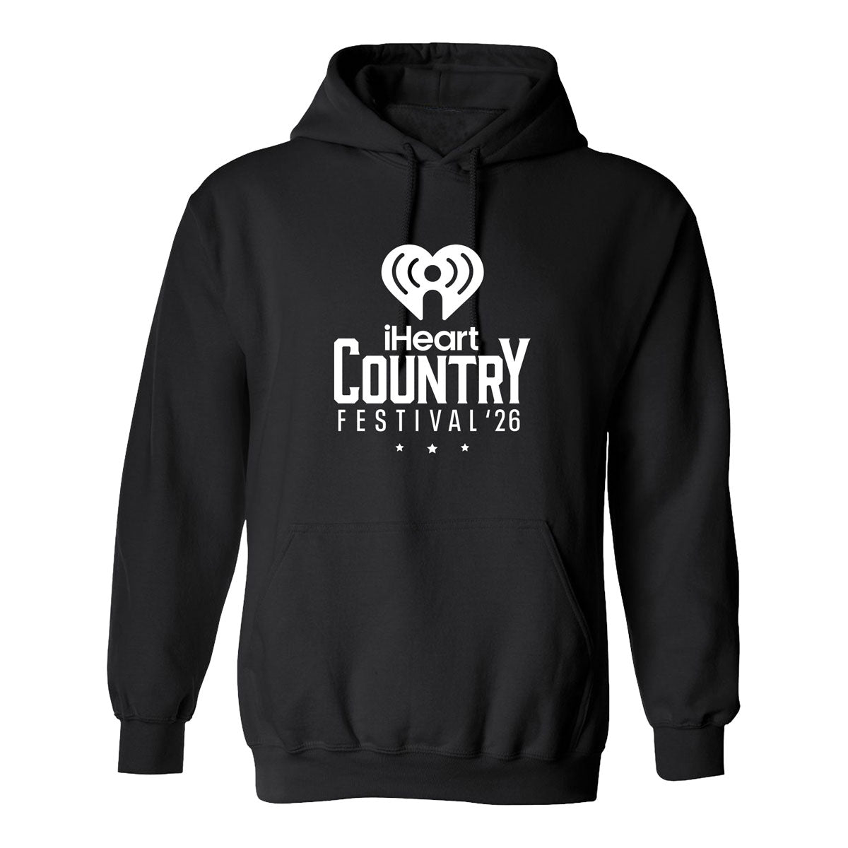 iHeartCountry Festival 2026  Lineup Pullover Hoodie - Black
