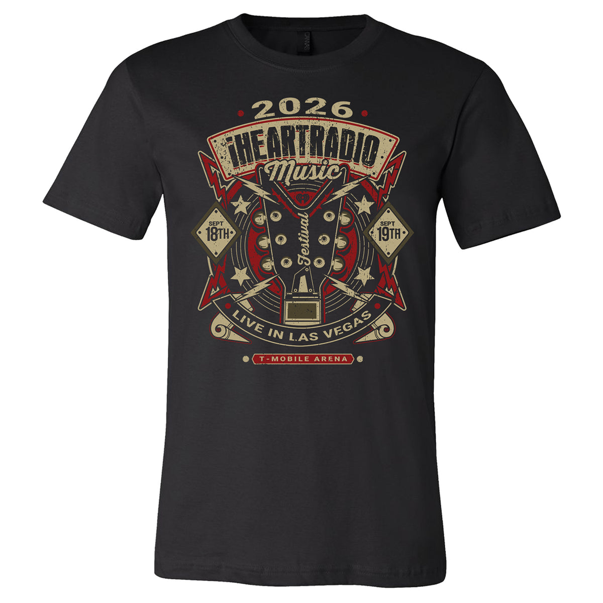 iHeart Music Festival Vegas 2026 Rock T-Shirt