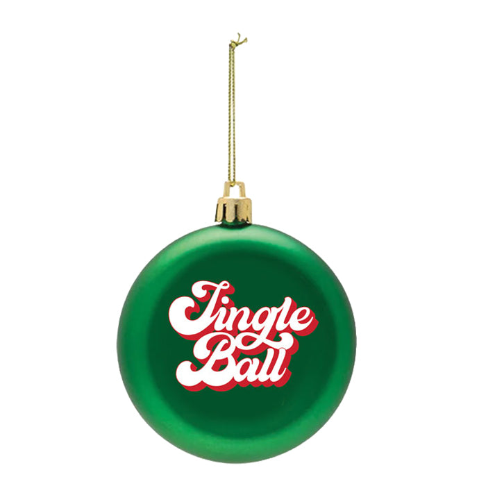 Jingle Ball 23 Green Ornament